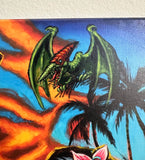 Pagan Ritual Artist Remarque Archival CANVAS Art Print - Sold