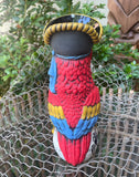 Scarlet Macaw Pegleg Parrott Parrot Tiki Mug