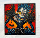 Sold-Shinigami Original Acrylic Painting