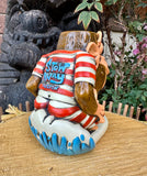 Surfin Monkey Tiki Mug- Multicolor