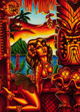 Howie's Tiki Lani Archvial CANVAS Art Print - Select Size