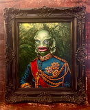 SOLD - Commodore Creach Original Acrylic Painting in Custom Frame