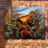 NightMarchers Archvial CANVAS Art Print - Select Size