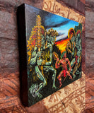 NightMarchers Archvial CANVAS Art Print - Select Size