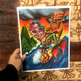 One 2 Go Archival PAPER Art Print - Select Size