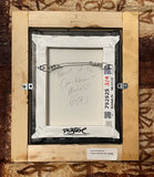 Parrots of the Caribbean Small Bamboo Framed CANVAS Art Print