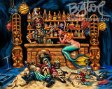 A Pirates Life Archival CANVAS Art Print - Select Size