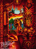 Howie's Tiki Lani Archvial CANVAS Art Print - Select Size