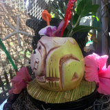 Sucking The Monkey Tiki Mug - Green Glaze - sold out