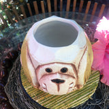 Sucking The Monkey Tiki Mug - Green Glaze - sold out