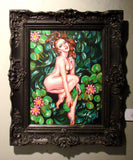 SOLD - Lolita of the Lake Original Acrylic Painting