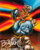 Sailors Lament Original Acrylic Painting