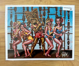 Blue Hawaii Archival PAPER Art Print - Select Size