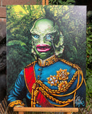 Commodore Creech CANVAS Art Print - Select Size