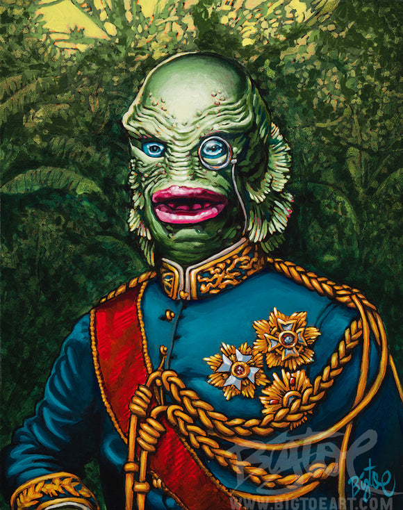 Commodore Creech Archival PAPER Art Print - Select Size