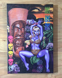 Concrete Blonde Archvial CANVAS Art Print - Select Size