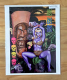 Concrete Blonde Archvial PAPER Art Print - Select Size