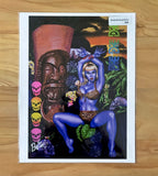 Concrete Blonde Archvial PAPER Art Print - Select Size