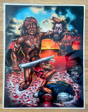 Death of Magellan Archival PAPER Art Print - Select Size