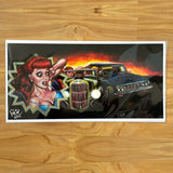 Dont Worry Baby Archival PAPER Art Print - Select Size