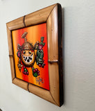 Fugu Topped Kakamora FRAMED CANVAS Art Print