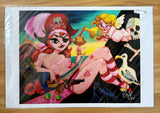 Its a Pirate World Archival PAPER Art Print - Select Size