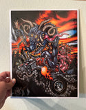 Krampusnacht Archival PAPER Art Print - Select Size