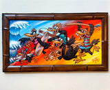 Magic Feathers Original Acrylic Painting