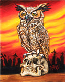 Molech Original Acrylic Painting