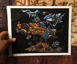 Nosferatu Drag Archival PAPER Art Print - Select Size