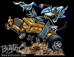 Nosferatu Drag Archival PAPER Art Print - Select Size