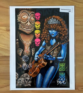 Poison Paradise Archvial PAPER Art Print - Select Size