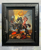 Pumpkin Dealer Enhanced Giclée CANVAS Art: 2 of 2