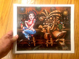 Ruby's Dilemma Archival PAPER Art Print - Select Size