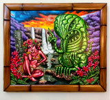 The Oracle of Hilo Original Acrylic Painting