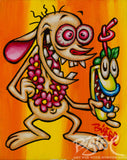 Tiki Ren Original Acrylic Painting