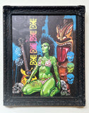 Malice Benefit! Malice in the Secret Garden Framed Archvial CANVAS Art Print