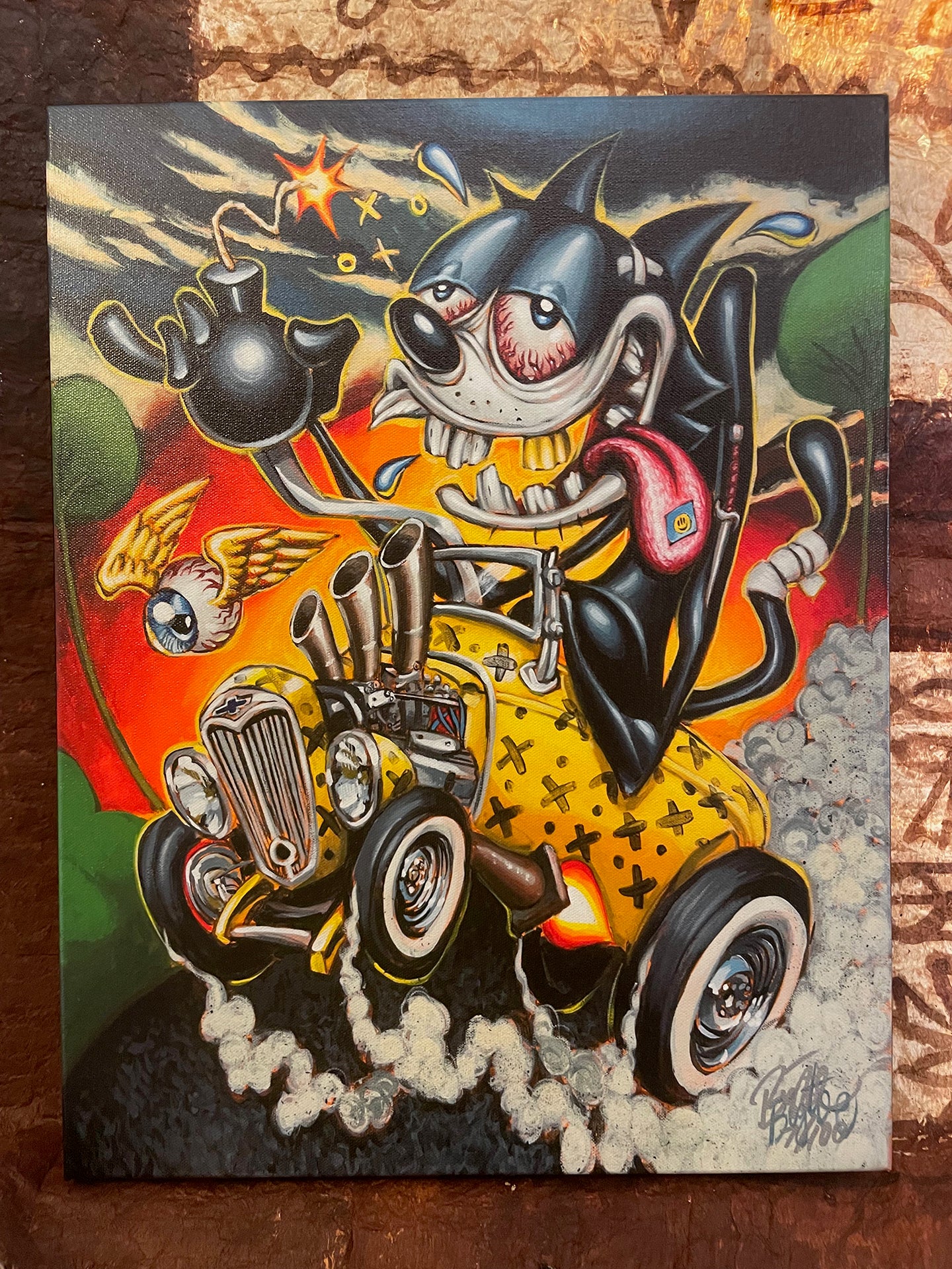 Bag of Tricks CANVAS Art Print - Select Size – BigToe Art