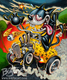 Bag of Tricks CANVAS Art Print - Select Size