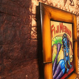 Fiji Mermaid FRAMED CANVAS Art Print