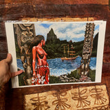 Forbidden Island Archival PAPER Art Print - Select Size