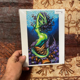 Green Siren Archival PAPER Art Print - Select Size
