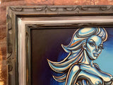 SOLD - Mudflap Girl Original Acrylic Painting
