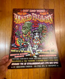 Haunted Hulaween Heavy paper Art Print