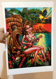 Island Serenade Archival PAPER Art Print - Select Size