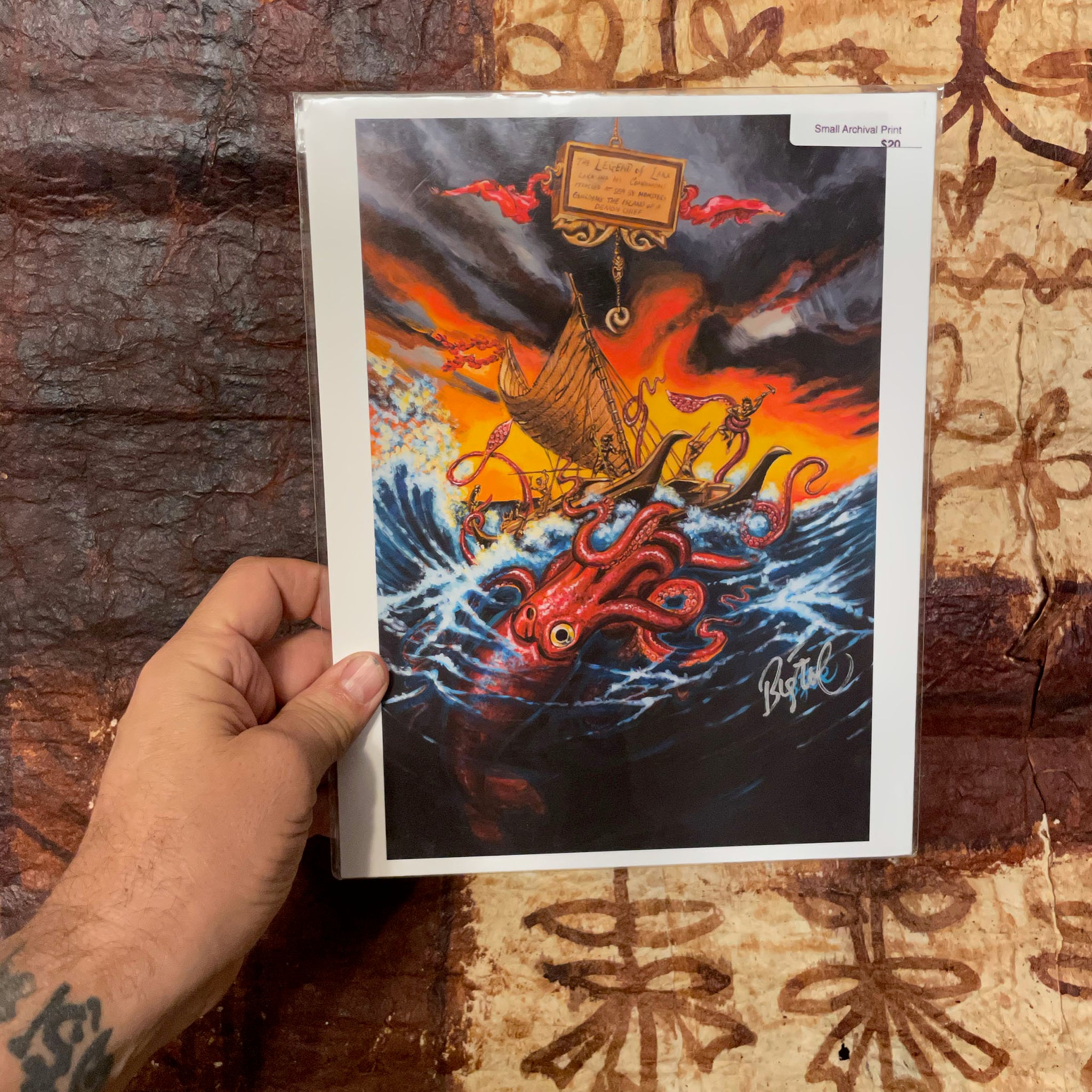 Legend of Laka Archival PAPER Art Print - Select Size – BigToe Art