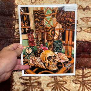 Memento Mori Archival PAPER Art Print - Select Size