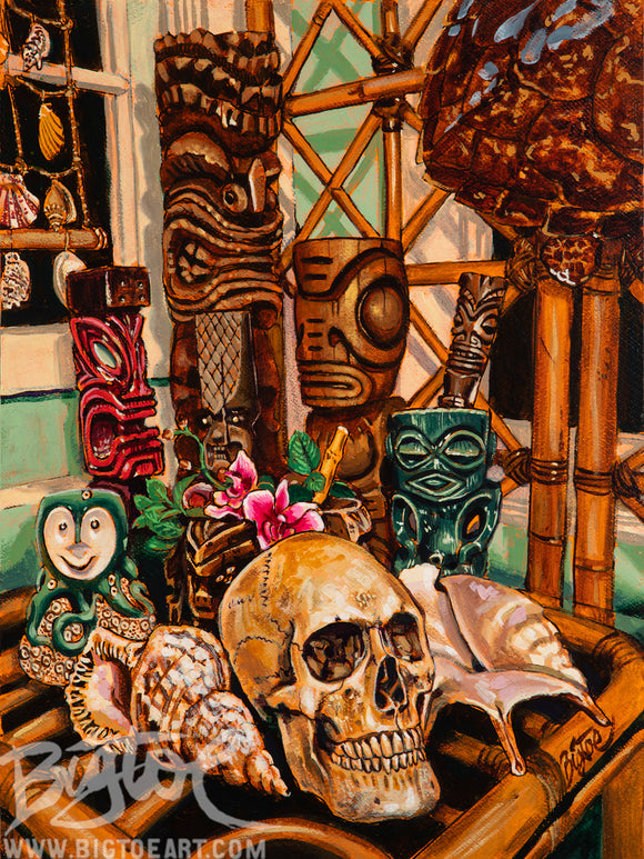 Memento Mori Archival PAPER Art Print - Select Size