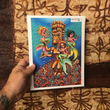 Mondo Tiki Archival PAPER Art Print - Select Size
