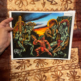 Nightmarchers Archival PAPER Art Print - Select Size